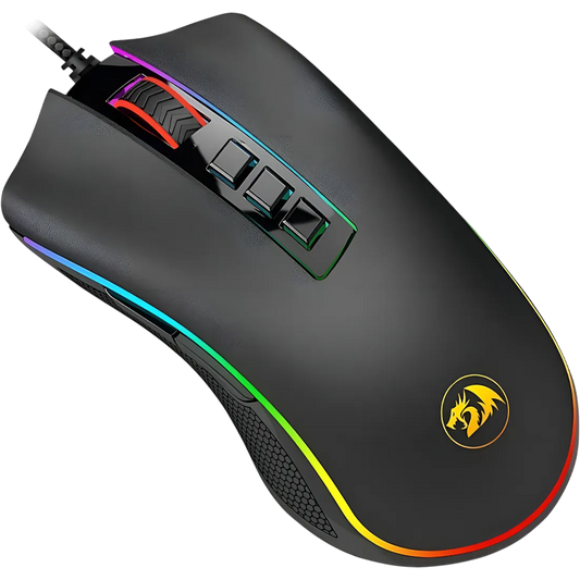 Mouse Cableado COBRA CHROMA M711 Negro