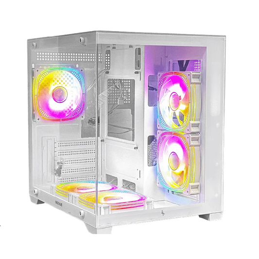 Chasis ORIGAMI mATX + 5 FAN ARGB