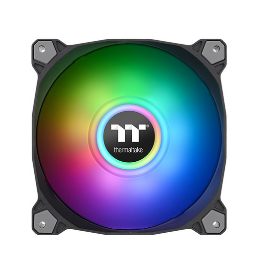 Ventilador de radiador Pure Duo 12 ARGB Sync (paquete de 2 unidades) - Negro