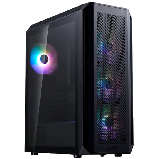 CHASIS XPG VALOR AIR PLUS + 4 FAN ARGB