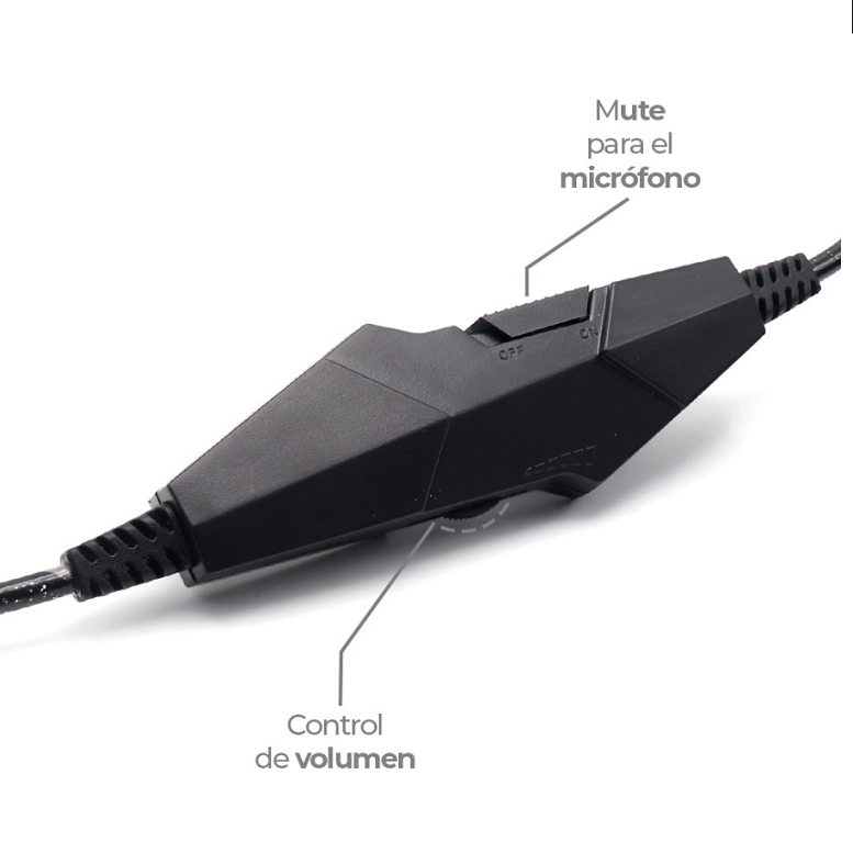 Diadema Gamer JyR 073-MV Orión 7.1