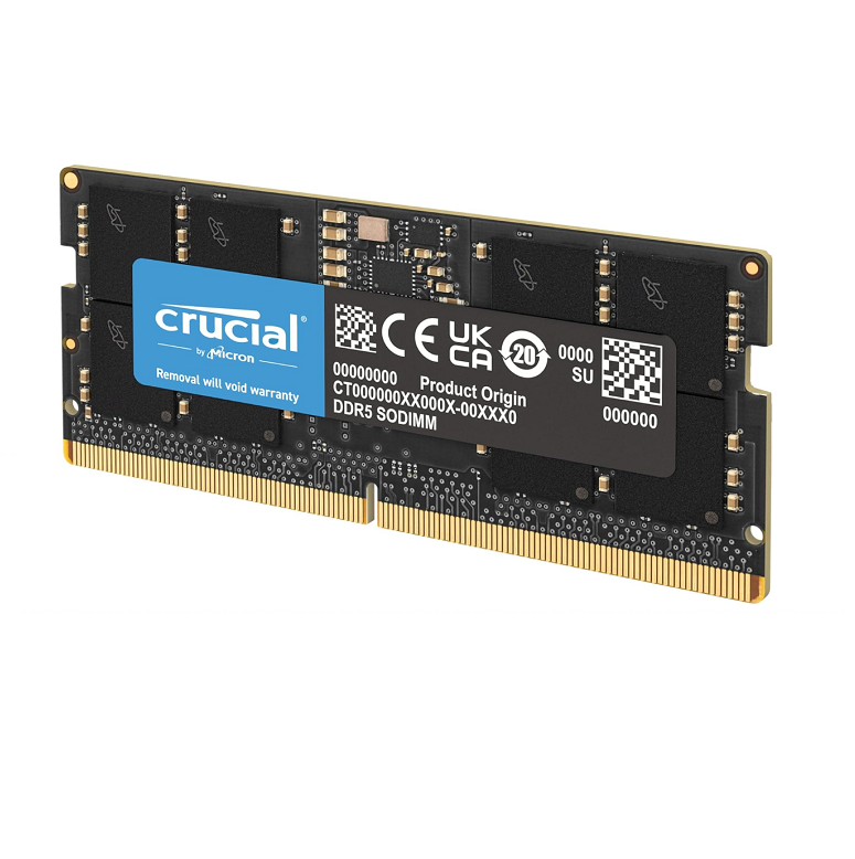 Memoria Ram Laptop DDR5 Crucial 16gb 5600MHz CL 46