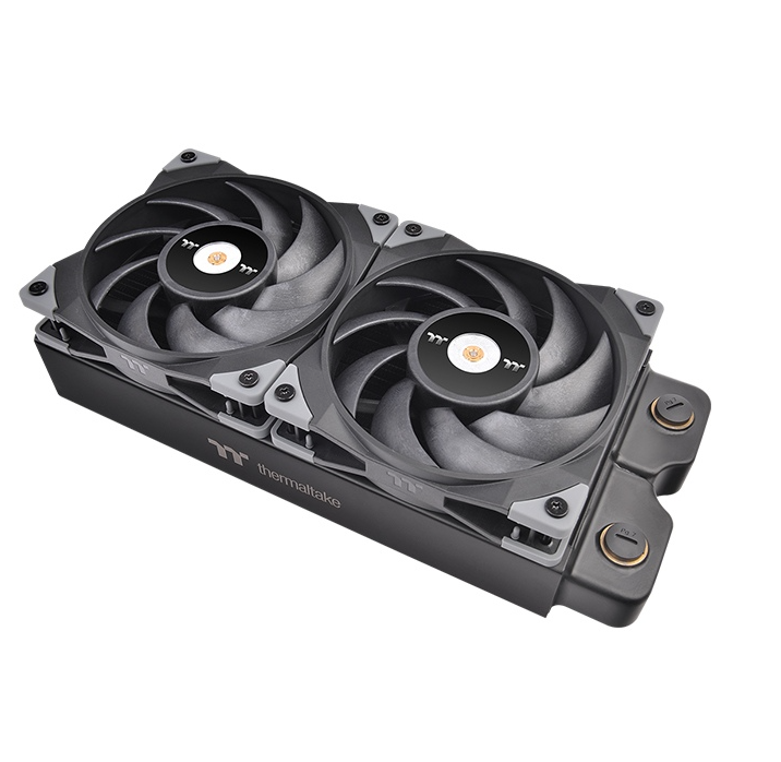 Ventilador de radiador de alta presión estática THERMALTAKE TOUGHFAN 12 (paquete de 2)