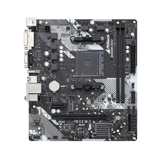 MOTHERBOARD ASRock B450M-HDV R4.0