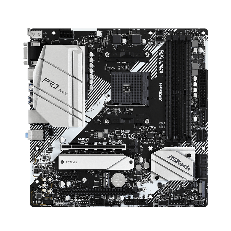 MOTHERBOARD ASRock B550M PRO 4
