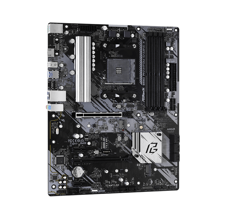 MOTHERBOARD ASRock B550 4/AC WIFI PHANTOM GAMING 4