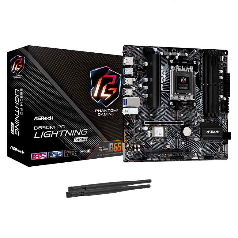 MOTHERBOARD ASROCK B650M PG Lightning WIFI