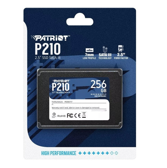 Disco Solido SSD SATA 2.5" PATRIOT 256gb