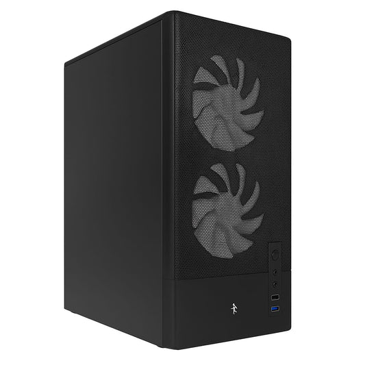 Chasis ORIGAMI mATX+ 3 fan ARGB Malla Frontal