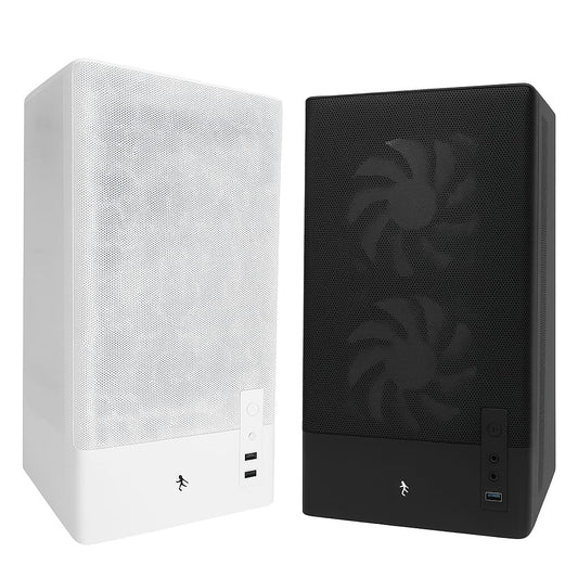 Chasis ORIGAMI mATX+ 3 fan ARGB Malla Frontal