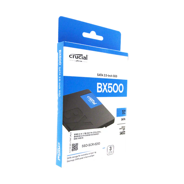 Disco SSD Crucial 1TB GB BX500