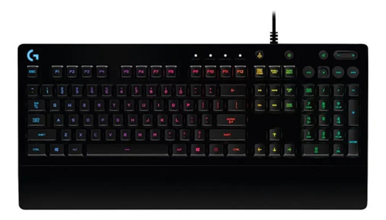 Teclado Logitech G213 Gaming Rgb Lightsync Negro