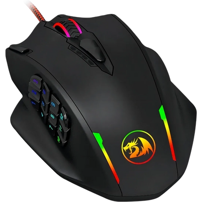 Mouse Cableado IMPACT M908 Negro