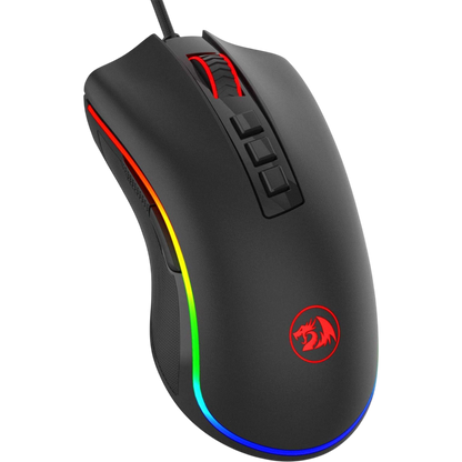 Mouse Cableado COBRA CHROMA M711 Negro