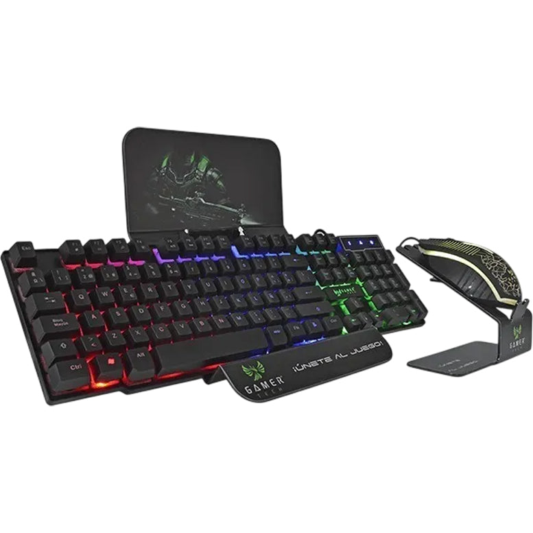 Combo teclado y mouse Gamer Tech GT680C