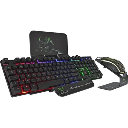 Combo teclado y mouse Gamer Tech GT680C