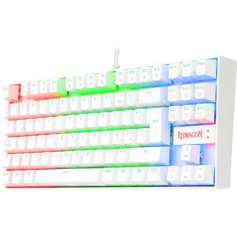 TECLADO MECANICO REDRAGON K552 RGB KUMARA SW RED
