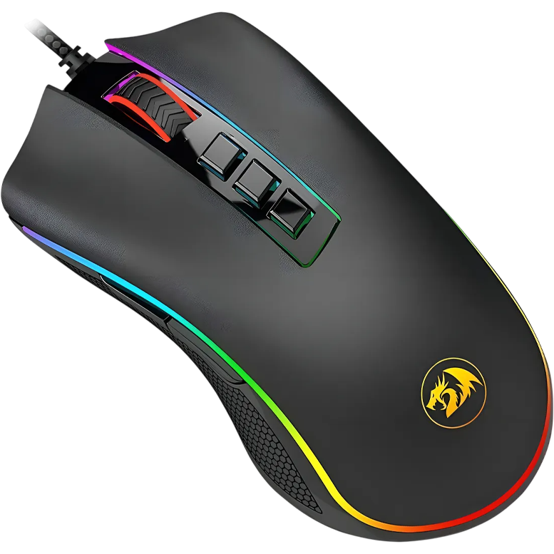 Mouse Cableado COBRA CHROMA M711 Negro