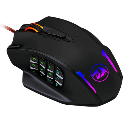 Mouse Cableado IMPACT M908 Negro