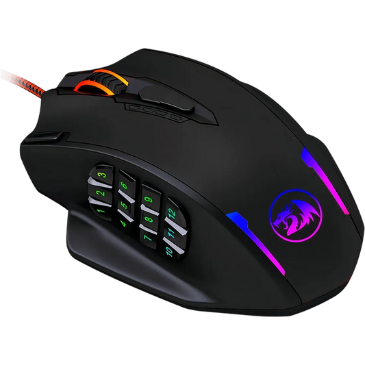 Mouse Cableado IMPACT M908 Negro