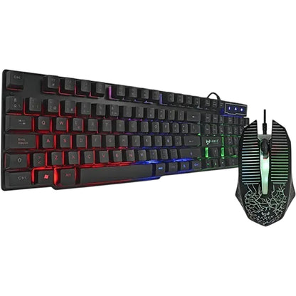 Combo teclado y mouse Gamer Tech GT680C