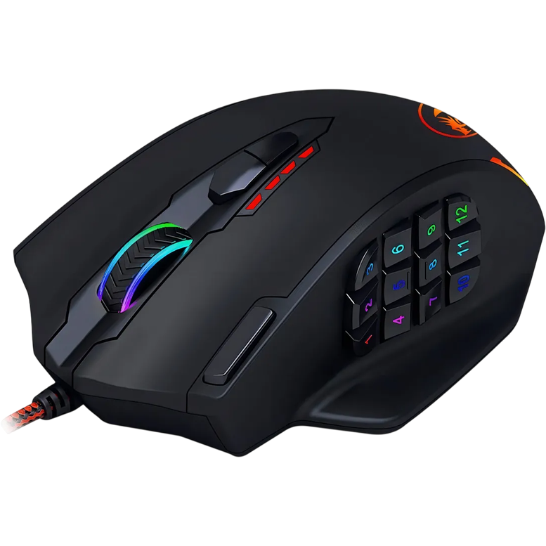 Mouse Cableado IMPACT M908 Negro
