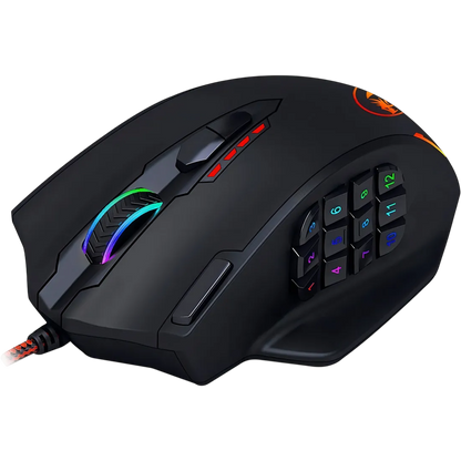 Mouse Cableado IMPACT M908 Negro