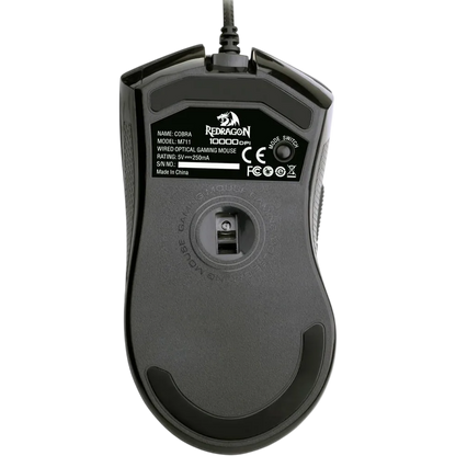 Mouse Cableado COBRA CHROMA M711 Negro