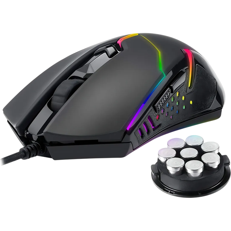 Mouse Cableado CENTROPHORUS M601 Negro