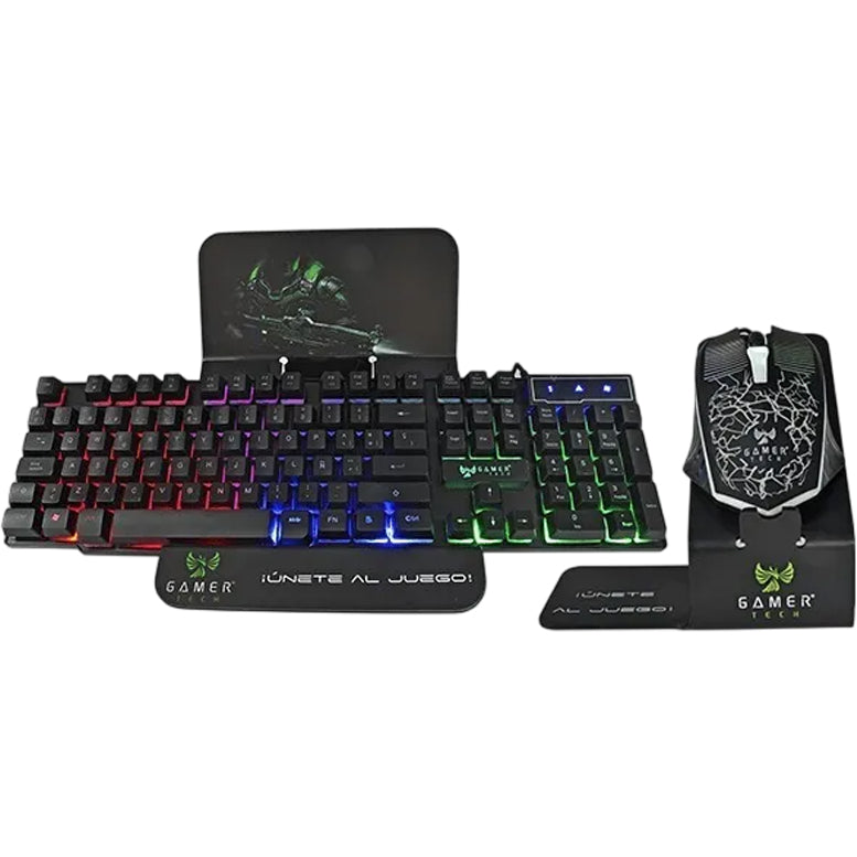Combo teclado y mouse Gamer Tech GT680C