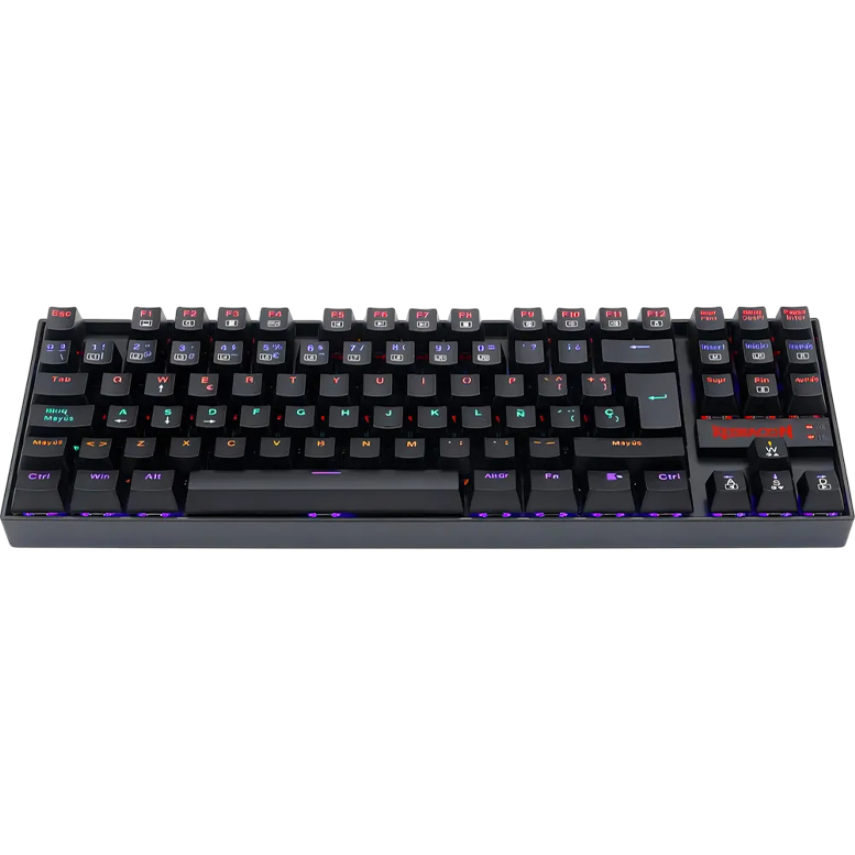 TECLADO MECANICO REDRAGON K552 RGB KUMARA SW RED