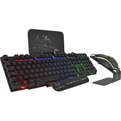 Combo teclado y mouse Gamer Tech GT680C