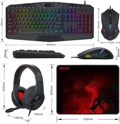 Combo Mixto 2en1 S101 Negro