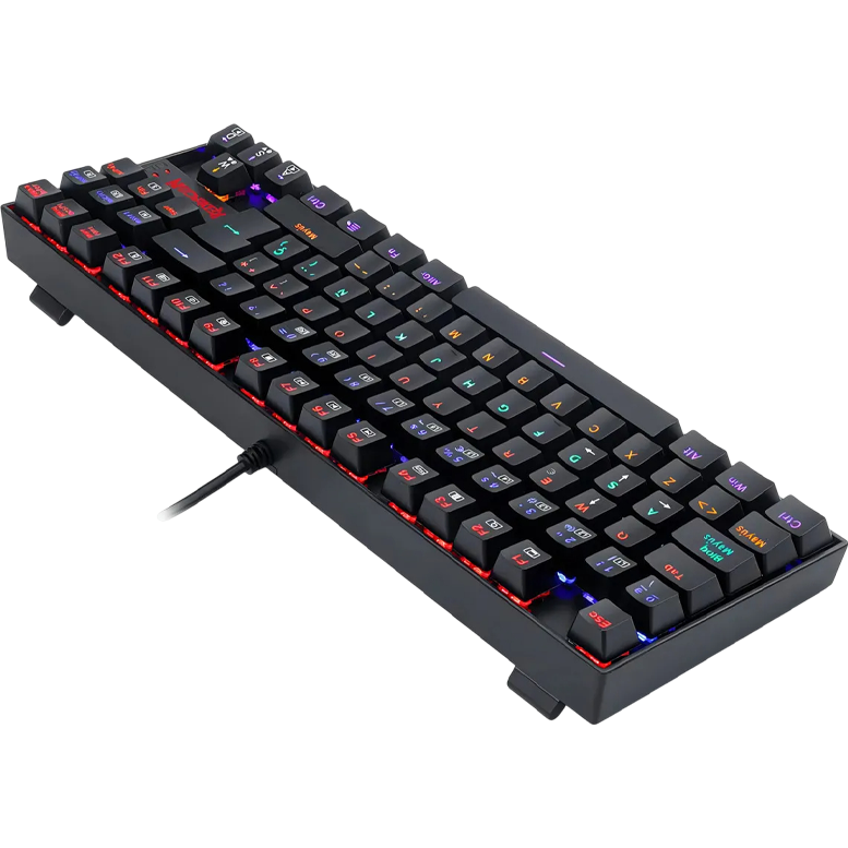 TECLADO MECANICO REDRAGON K552 RGB KUMARA SW RED