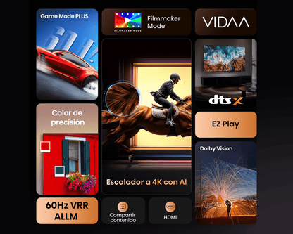 Televisor Hisense UHD 4K A5NV 55"
