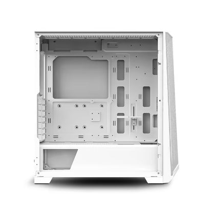 CHASIS JYR ARTIC WHITE E-ATX 6 FAN