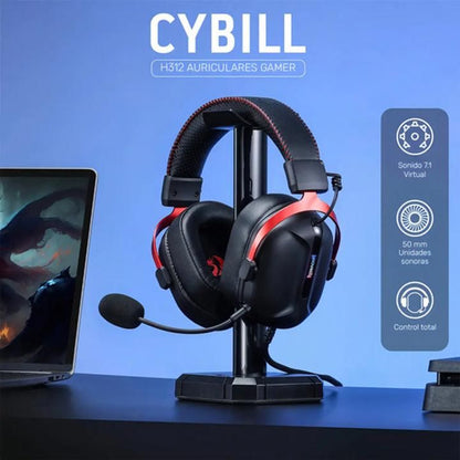 Diademas Redragon Cybill H312 Rgb 7.1