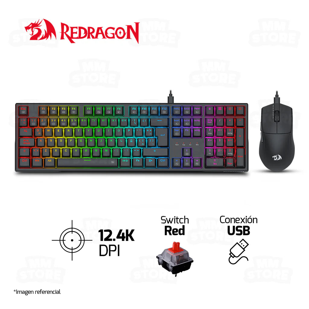 Teclado y Mouse REDRAGON S146