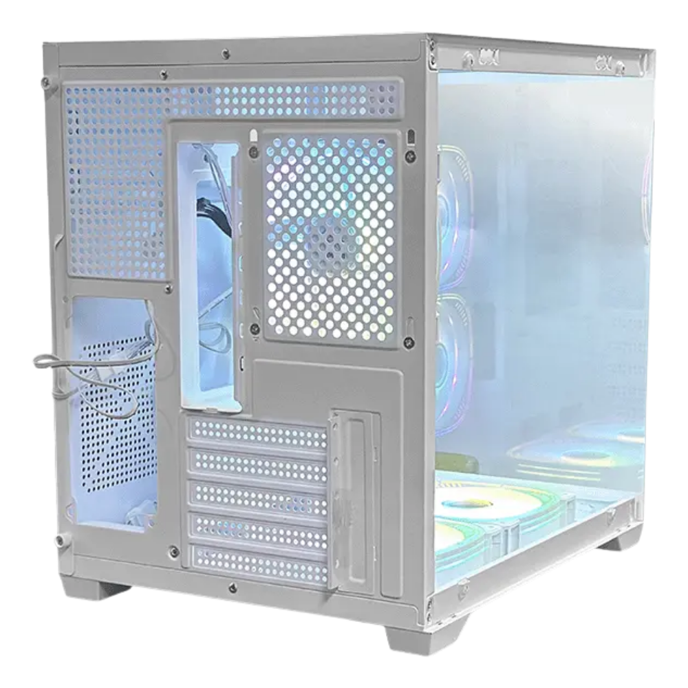 CHASIS ARS ATX PECERA + 5FANS RGB
