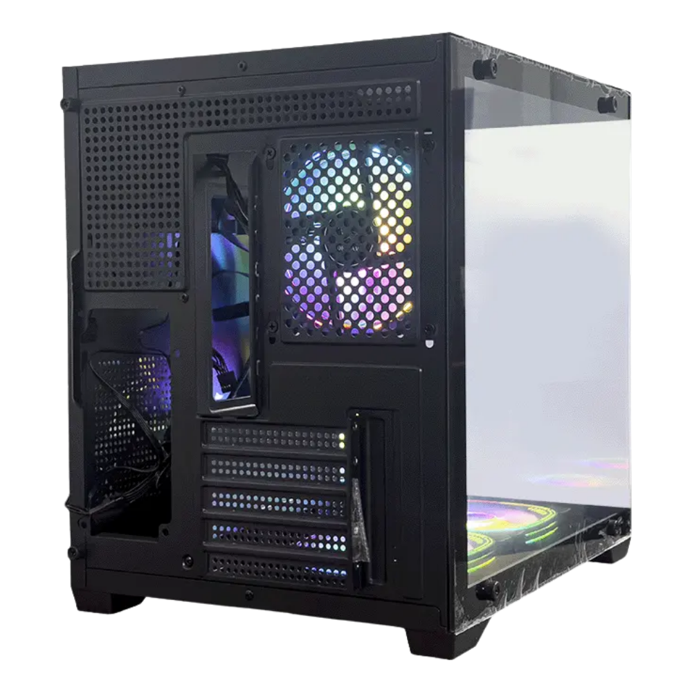CHASIS ARS ATX PECERA + 5FANS RGB