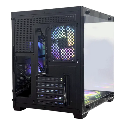 CHASIS ARS ATX PECERA + 5FANS RGB