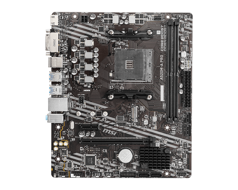 MOTHERBOARD MSI A520M-A PRO