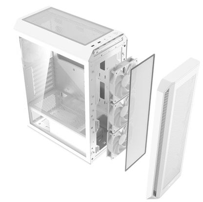 CHASIS XPG VALOR AIR PLUS + 4 FAN ARGB