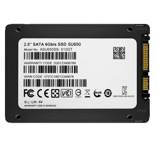 Disco Solido SSD SATA 2.5" ADATA SU650