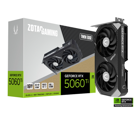 ZOTAC GAMING RTX 5060TI 16GB TWIN EDGE