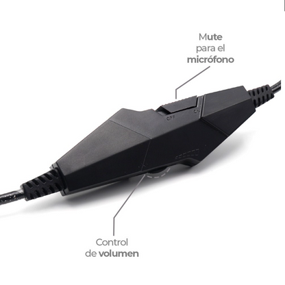 Diadema Gamer JyR 073-MV Orión 7.1