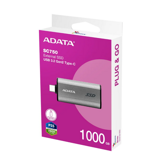 Ssd Externo Adata Sc750 1tb Usb 3.2