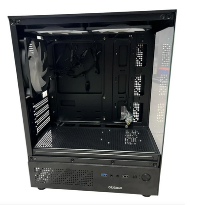 Chasis ORIGAMI mATX+ 3 fan ARGB