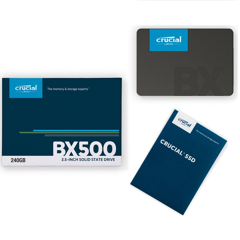Disco Solido (SSD) 2.5 SATA Crucial BX500 240GB
