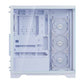 CHASIS XPG INVADERXMT-WHCWW + 5 FAN ARGB + Extensor PCIe 4.0